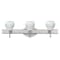 Besa Lighting Tay Tay Vanity, Carrera, Satin Nickel Finish, 3x40W Halogen 3SW-560519-SN - alternate 1